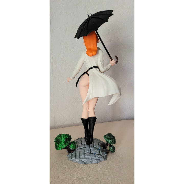 Figurine Sexy Style Mademoiselle Jeanne Pin Up XL Gaston Lagaffe 28 cm