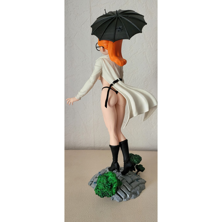 Figurine Sexy Style Mademoiselle Jeanne Pin Up XL Gaston Lagaffe 28 cm