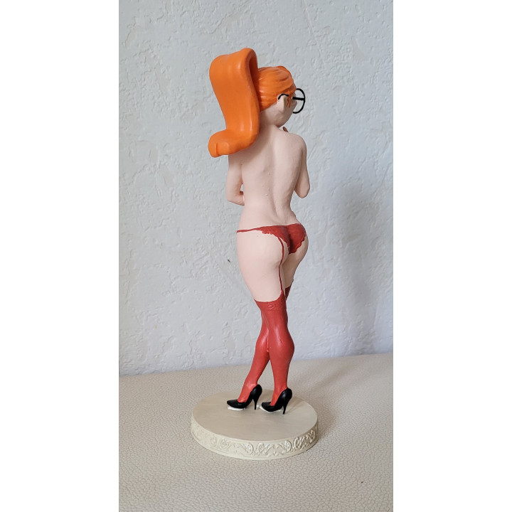 Figurine Sexy Style Mademoiselle Jeanne Pin up Gaston Lagaffe 17 cm Resine