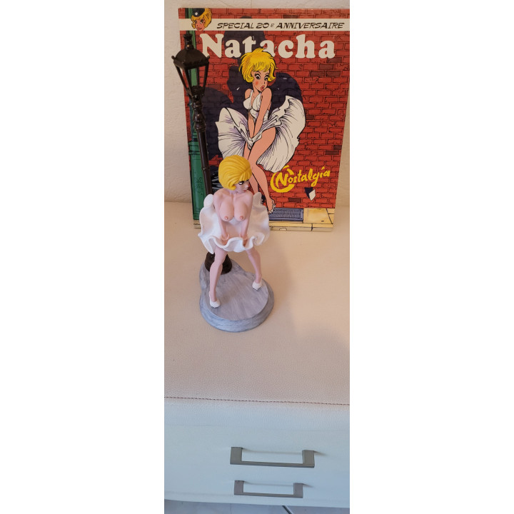 Figurine Sexy Style Natacha Marilyn Monroe Sexy 30 cm en Résine