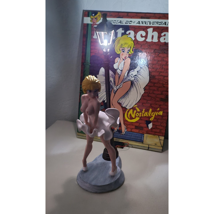 Figurine Sexy Style Natacha Marilyn Monroe Sexy 30 cm en Résine