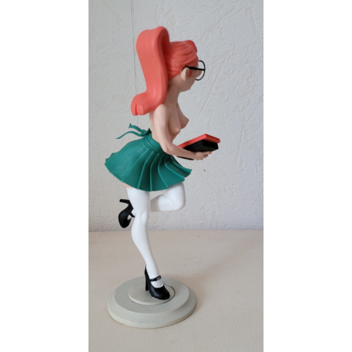 Figurine Sexy Style Mademoiselle Jeanne Pin Up Book Gaston Lagaffe 19 cm