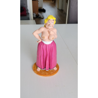 Figurine Sexy Style Bonemine Asterix 16 cm en resine