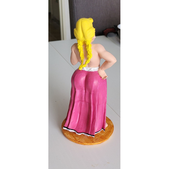 Figurine Sexy Style Bonemine Asterix 16 cm en resine