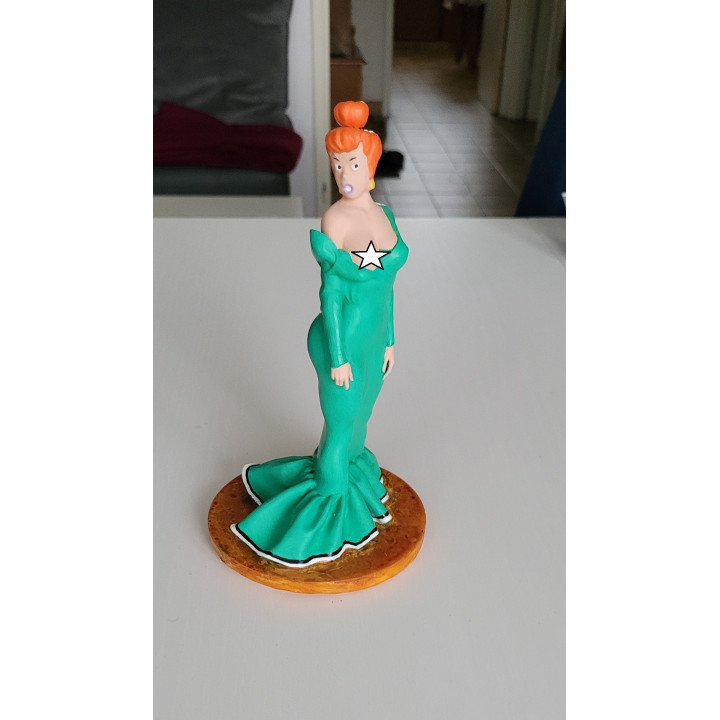 Figurine Sexy Style Madame Agecanonix Asterix 21 cm en resine