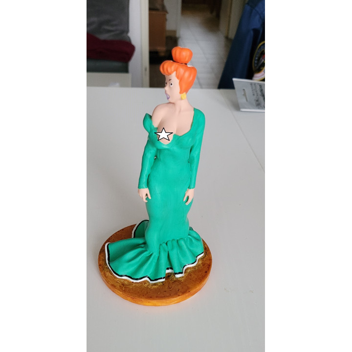 Figurine Sexy Style Madame Agecanonix Asterix 21 cm en resine