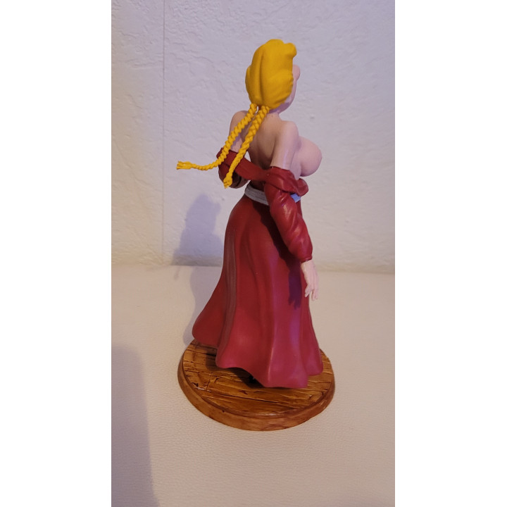 Figurine Sexy Style Bonemine fait un Strip tease Asterix 17 cm en resine
