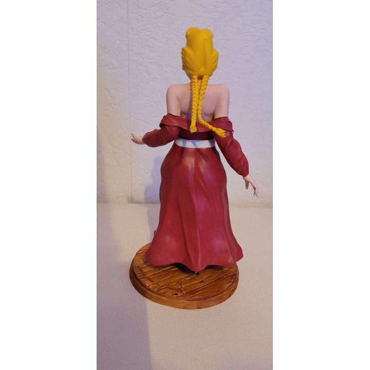 Figurine Sexy Style Bonemine fait un Strip tease Asterix 17 cm en resine