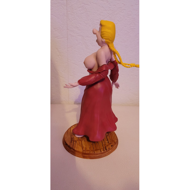 Figurine Sexy Style Bonemine fait un Strip tease Asterix 17 cm en resine