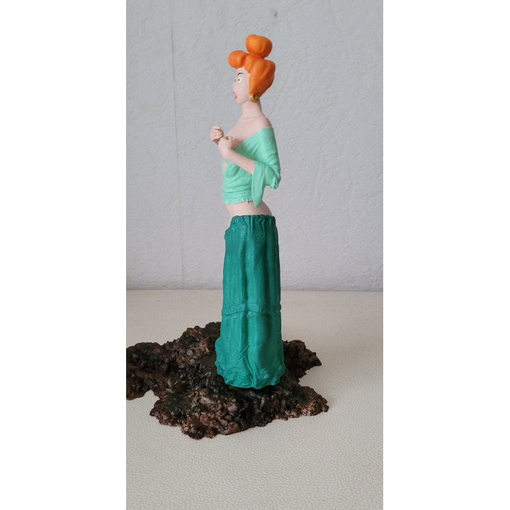 Figurine Sexy Style Madame Agecanonix fait un Strip Tease Asterix 21 cm en resine