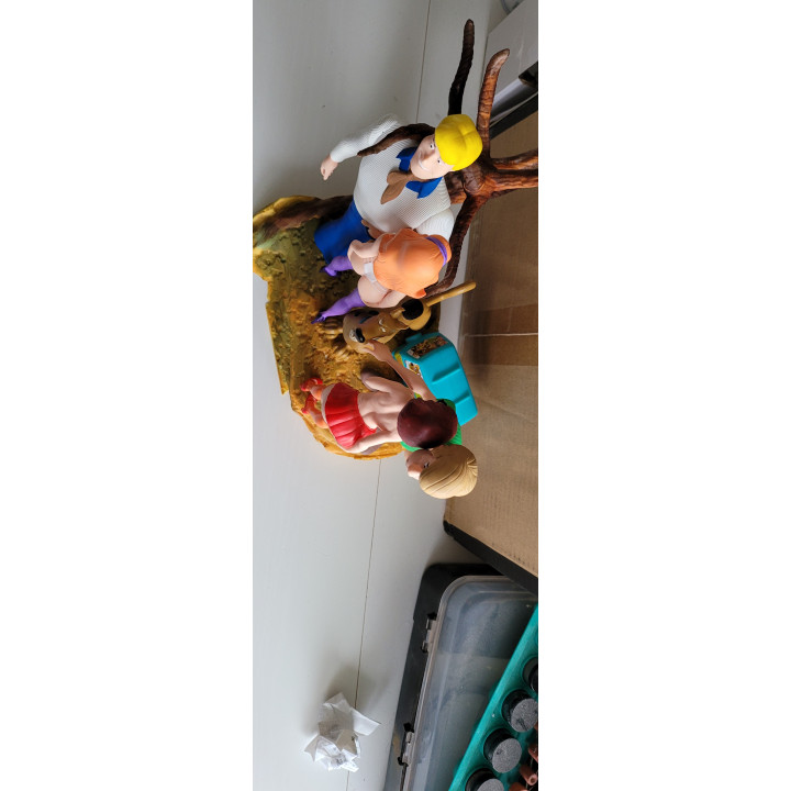 Figurines Sexy Scoody-doo Daphné Velma Fred Sammy 17 CM Résine