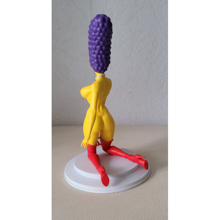 Sexy Marge Simpson Striptease Figurine Panties 21 cm Resin