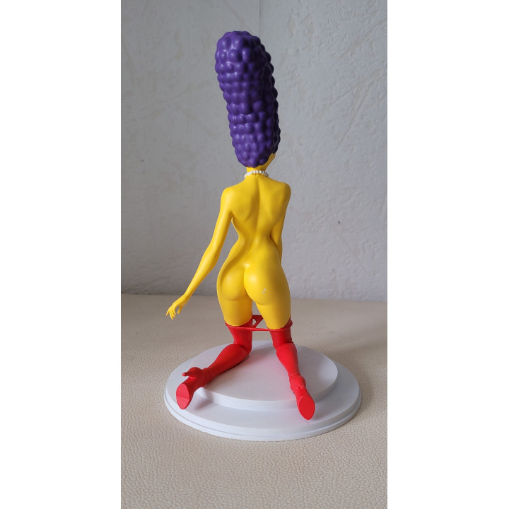 Sexy Marge Simpson Striptease Figurine Panties 21 cm Resin