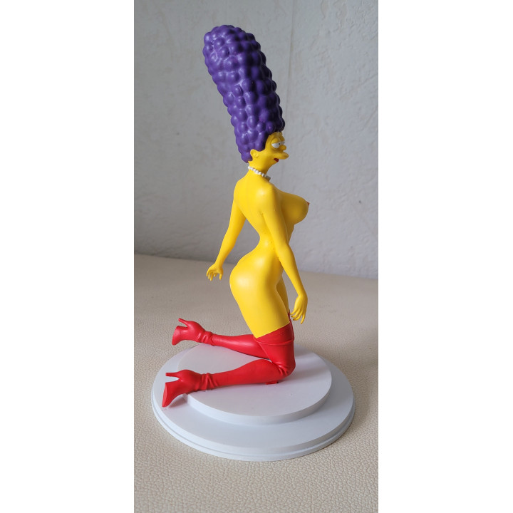 Sexy Marge Simpson Striptease Figurine Panties 21 cm Resin