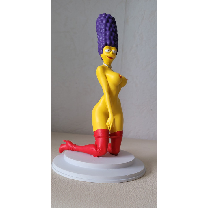 Sexy Marge Simpson Striptease Figurine Panties 21 cm Resin