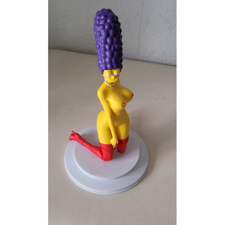 Sexy Marge Simpson Striptease Figurine Panties 21 cm Resin