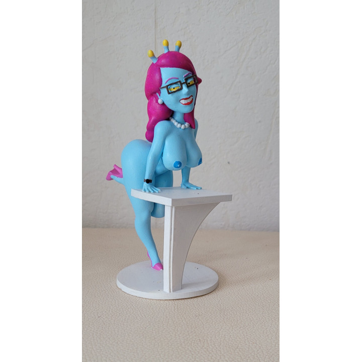 Figurine Sexy Unity Rick et Morty 15CM en Résine