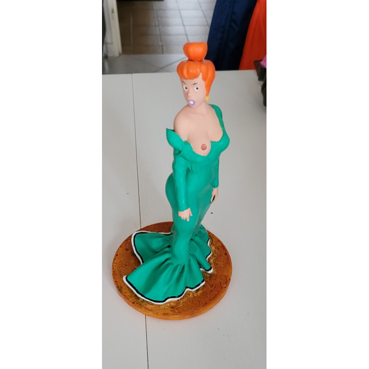 Figurine Sexy Style Madame Agecanonix Asterix 21 cm en resine