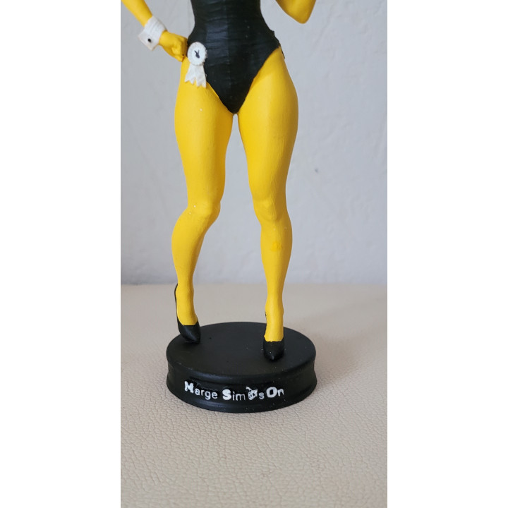 Figurine Sexy Style Marge Simpson Playmate 24 cm en Résine