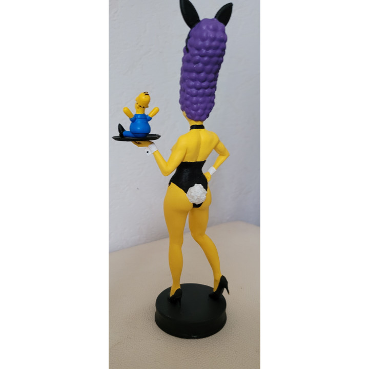 Figurine Sexy Style Marge Simpson Playmate 24 cm en Résine
