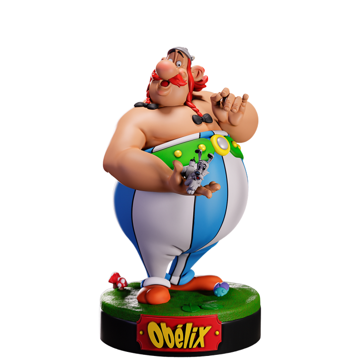 Devenez Astérix le Gaulois en lui donnant votre visage avec une figurine 3D