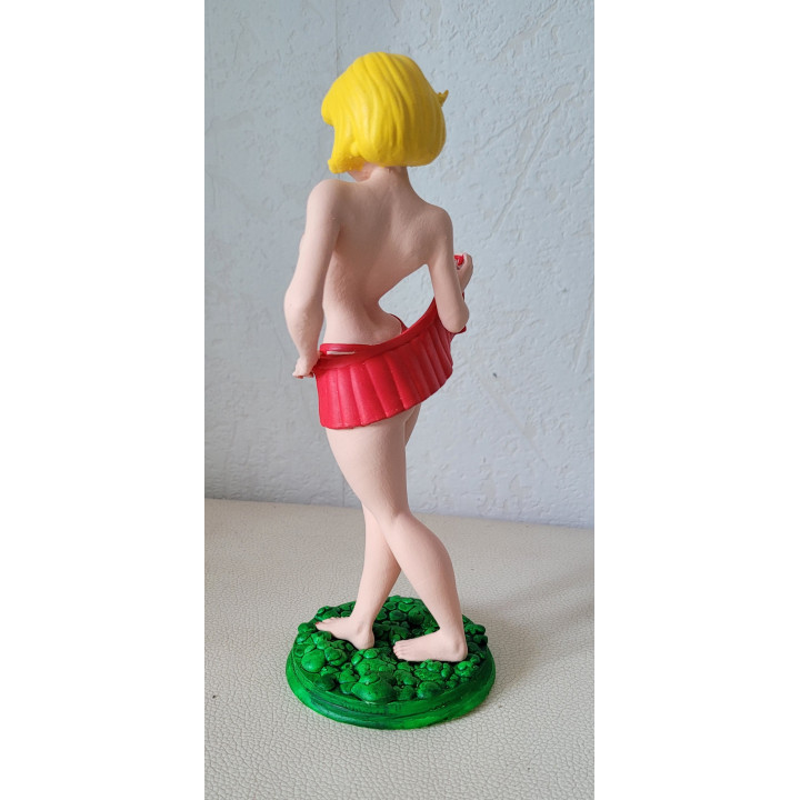 Figurine Sexy Style Style Maman Boule Carine Strip Tease en Résine