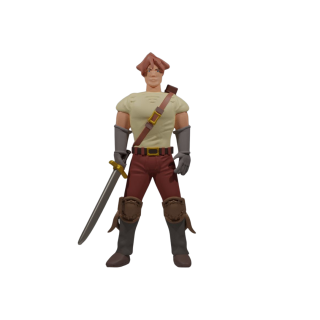 Devenez Lanfeust de Troy en lui donnant votre visage avec une figurine 3D