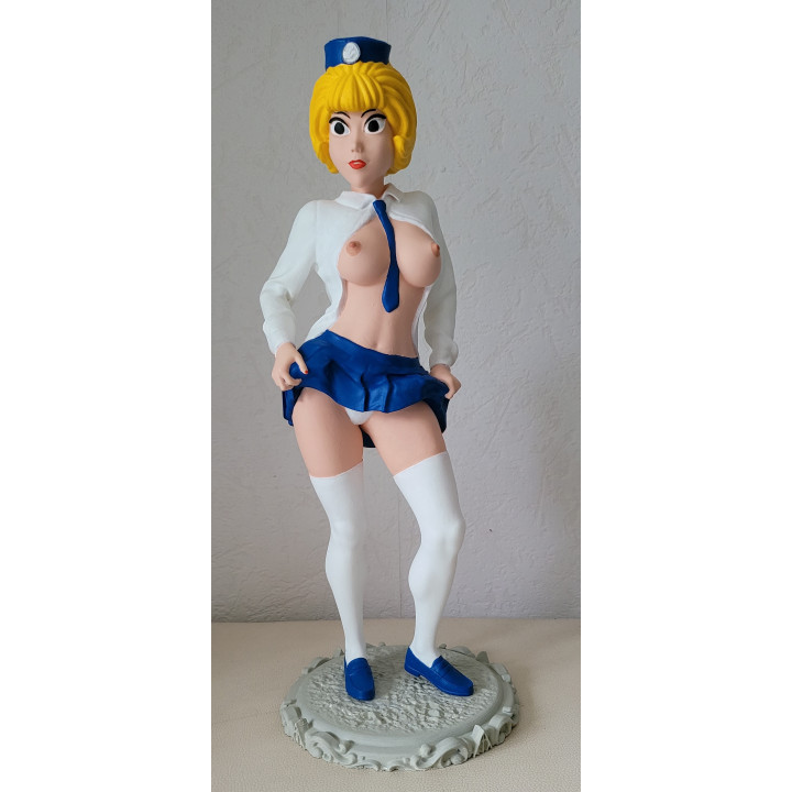 Figurine Sexy Style Natacha Hotesse de l'Air Sexy Grand format par comicsfigurines.com