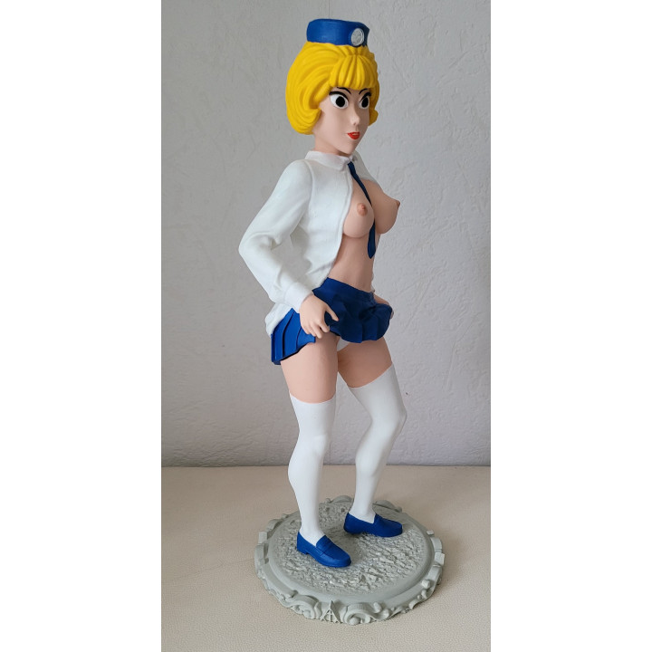 Figurine Sexy Style Natacha Hotesse de l'Air Sexy Grand format 39 cm en Résine