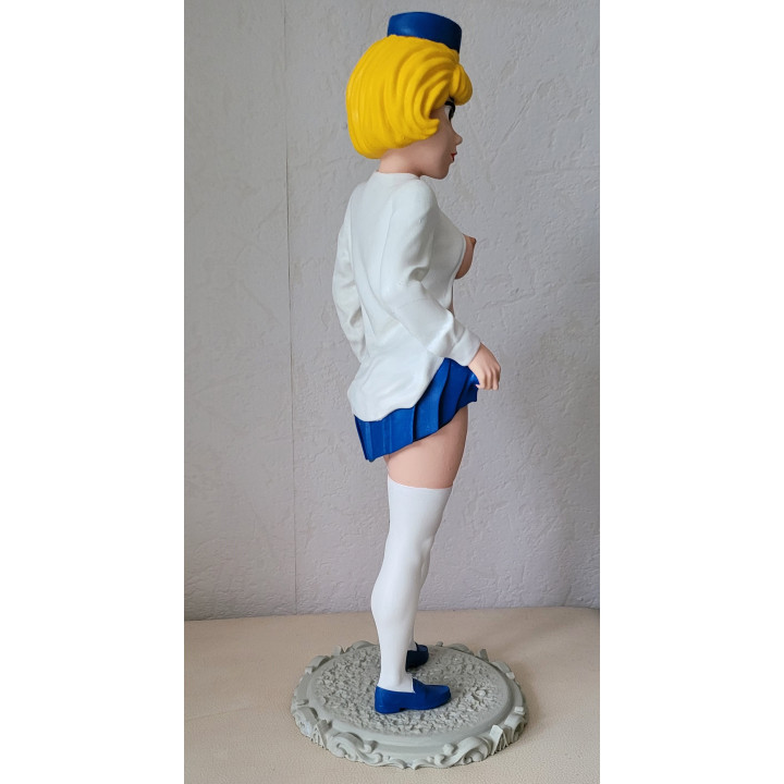 Figurine Sexy Style Natacha Hotesse de l'Air Sexy Grand format 39 cm en Résine