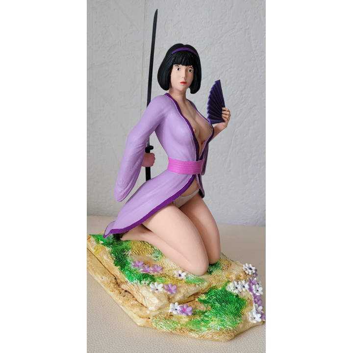 Figurine Sexy Style Yoko Tsuno Geisha 22 cm Leloup Résine