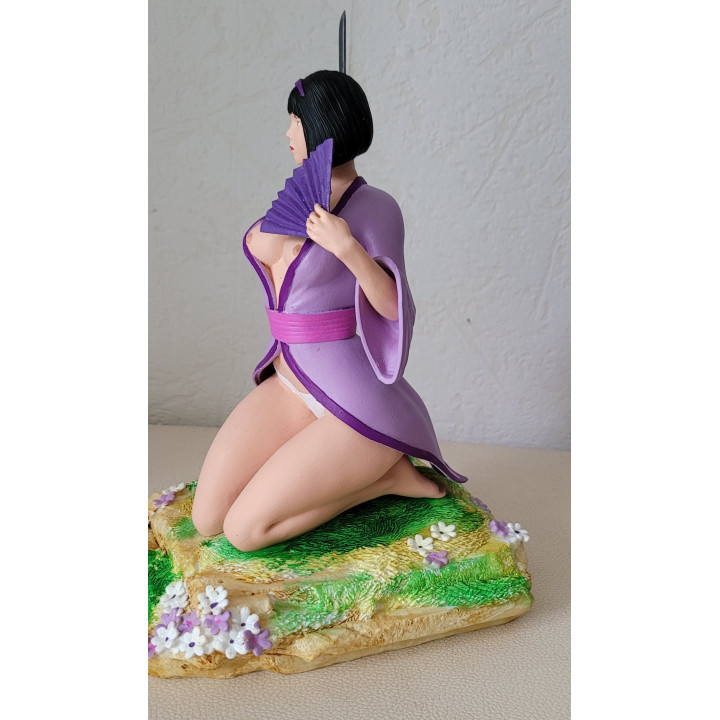 Figurine Sexy Style Yoko Tsuno Geisha 22 cm Leloup Résine