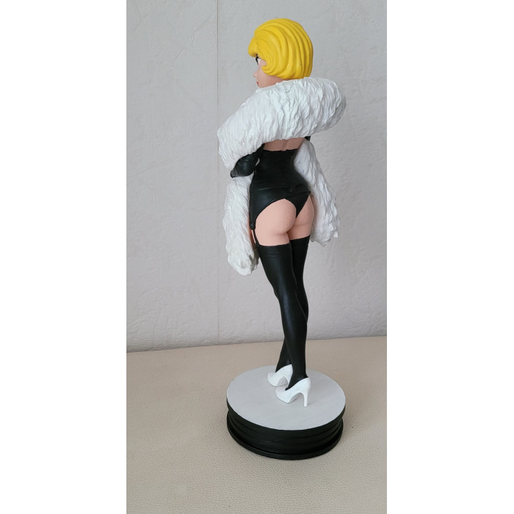 Figurine Sexy Style Natacha Pin Up Bourgeoise 30cm Walthery Résine