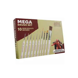 The Army Painter Mega Brush Set 10 Pinceaux