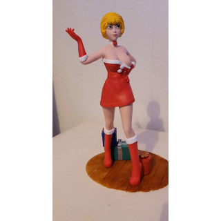Figurine Sexy Style Natacha Mère Noël Walthery 25 cm en resine