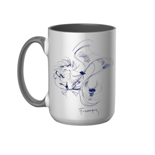 Mug Mademoiselle Jeanne Portrait en céramique