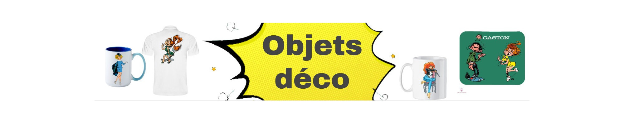 Objets Déco Bandes Dessinées