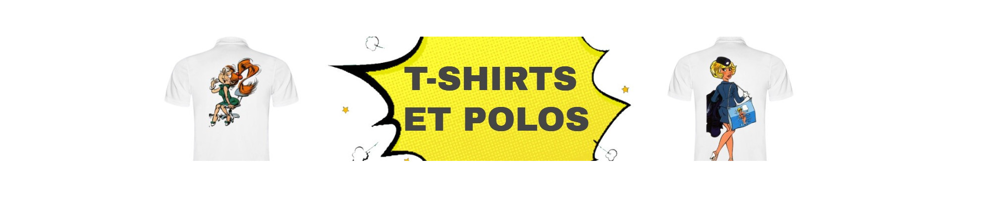 T-shirts et Polos à Thème Bandes dessinées
